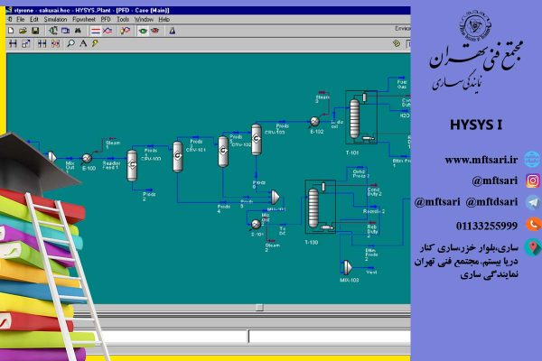 آموزش نرم افزار HYSYS در ساری