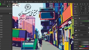 آموزش coreldraw در مجتمع فنی تهران نمایندگی ساری